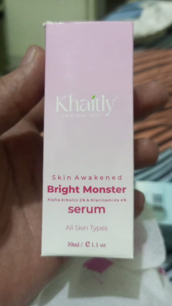 Bright Monster Serum– For Even, Glowing Skin